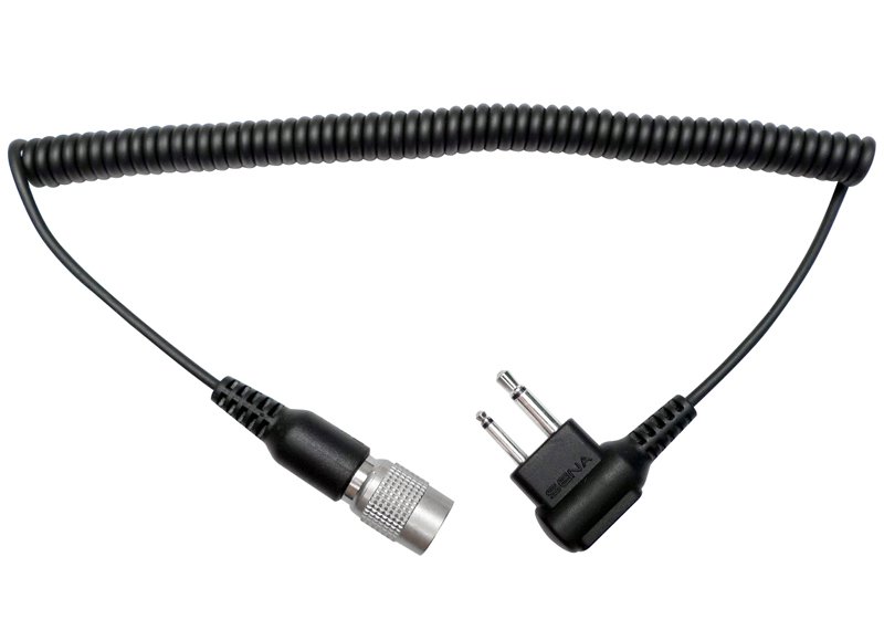 2-WAY RADIO CABLE FOR MOTOROLA TWIN-PIN CONNECTOR