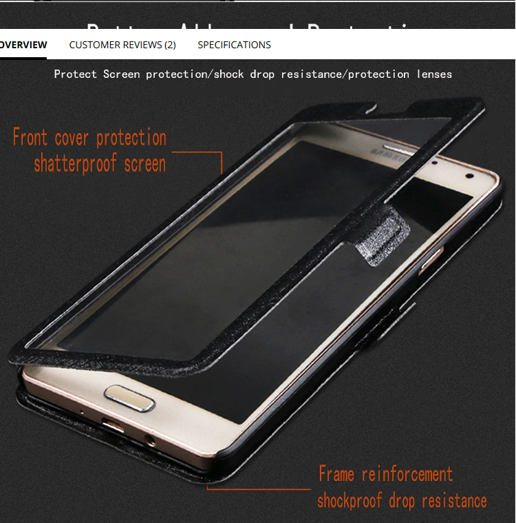 Case Huawei Honor 6 Plus / Pre-order * เคสดูหน้าต่างหรูหราหน้าต่างใส *