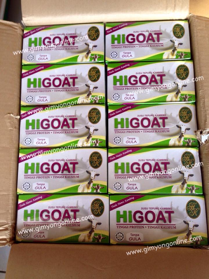 นมแพะ HIGOAT ไฮโก๊ท (รสธรรมชาติ) (20 กล่อง)