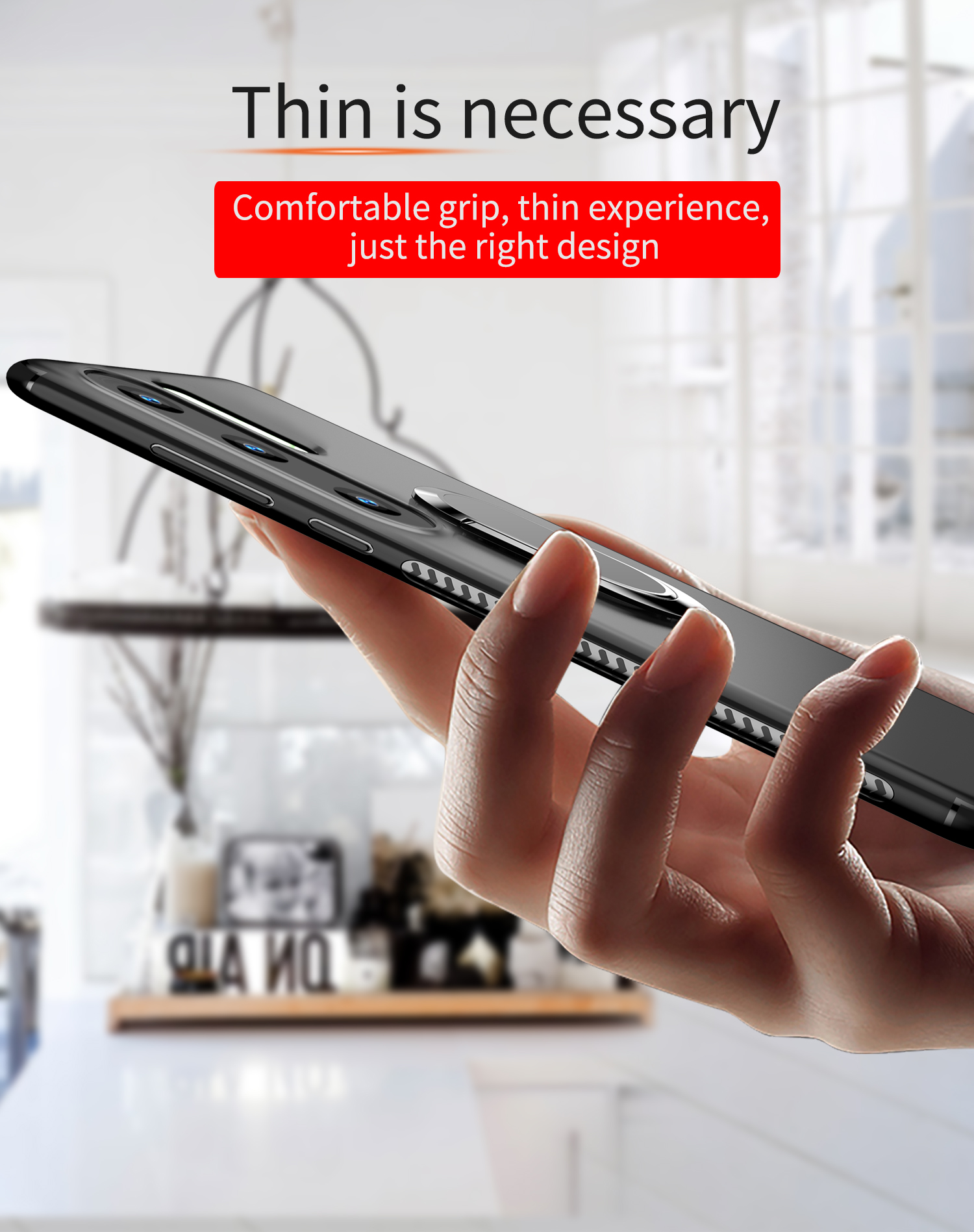 Case Huawei P30 Pro / Pre-Order * เคส TPU+ แหวนนิ้วแม่เหล็ก+ขาตั้ง *