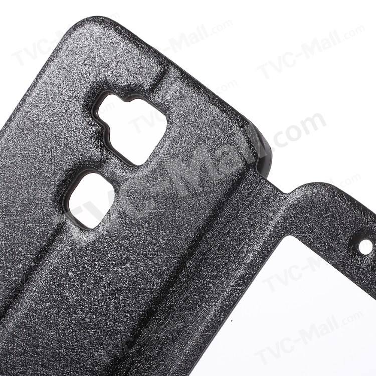 Case Huawei G7 Plus / Pre-order * เคส 2ช่องหน้าต่าง เนื้อผ้าไหม *