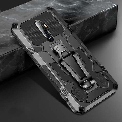 Case OPPO Reno 2F / Pre-Order * เคสเกราะนักรบเคสกันกระแทก PC + TPU พร้อมคลิปหนีบ *