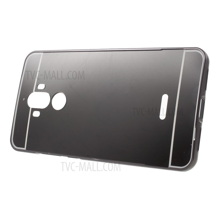 Case Huawei Mate 9 / Pre-order * 2 in 1 กรอบกันชนโลหะ แผ่นหลังที่มีพื้นผิวเหมือนกระจก *
