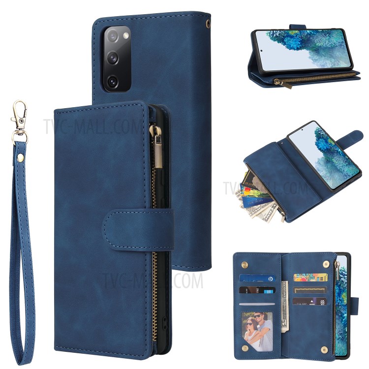 Case Samsung Galaxy S20 FE / Pre-order * เคสพร้อมช่องใส่การ์ดหลายช่องซองหนัง การออกแบบกระเป๋าสตางค์เหมาะกับบัตรและเงินสด *