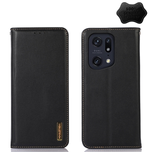 Case OPPO Find X5 Pro # Pre-Order * KHAZNEH Nappa เคสโทรศัพท์หนัง Cowhide ชั้นบนสุด *