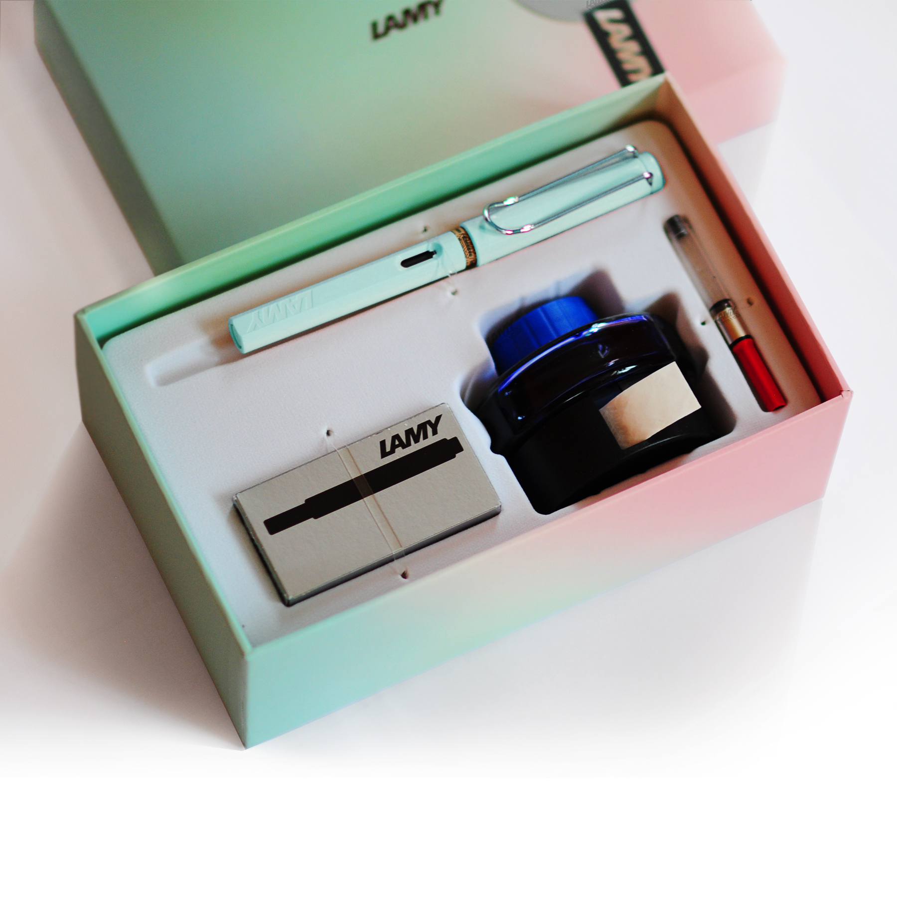 LAMY set L safari Pastel Light blue 2019 limited edition