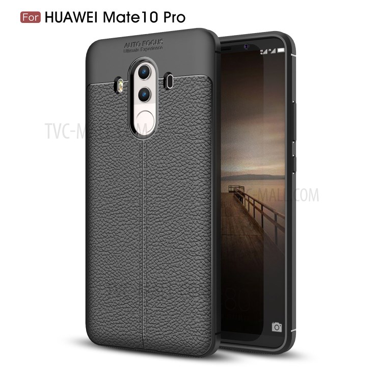 Case Huawei Mate 10 Pro / Pre-order * ผิวลิ้นจี่นุ่ม TPU มีปุ่มสัมผัสที่นุ่มมือ*
