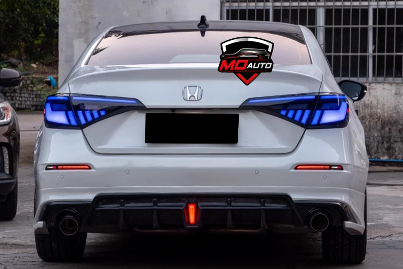 ไฟท้าย FULL LED CIVIC FE ทรง M1 RGB