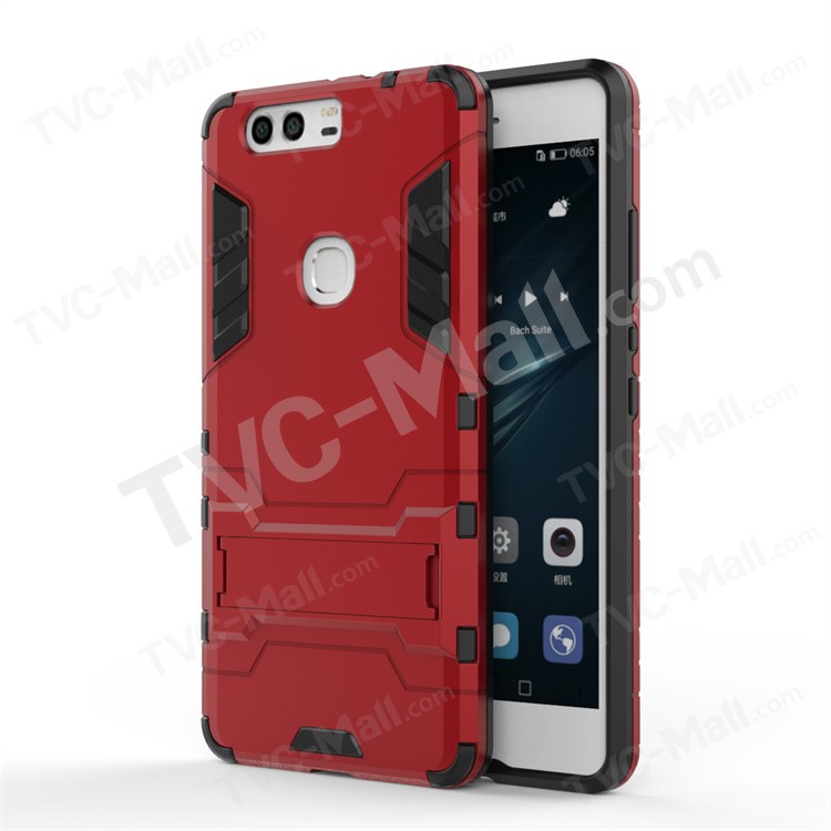 Case Huawei P9 Plus / Pre-order * เคส PC + TPU = เลเยอร์คู่คุ้มครอง ขาตั้ง *