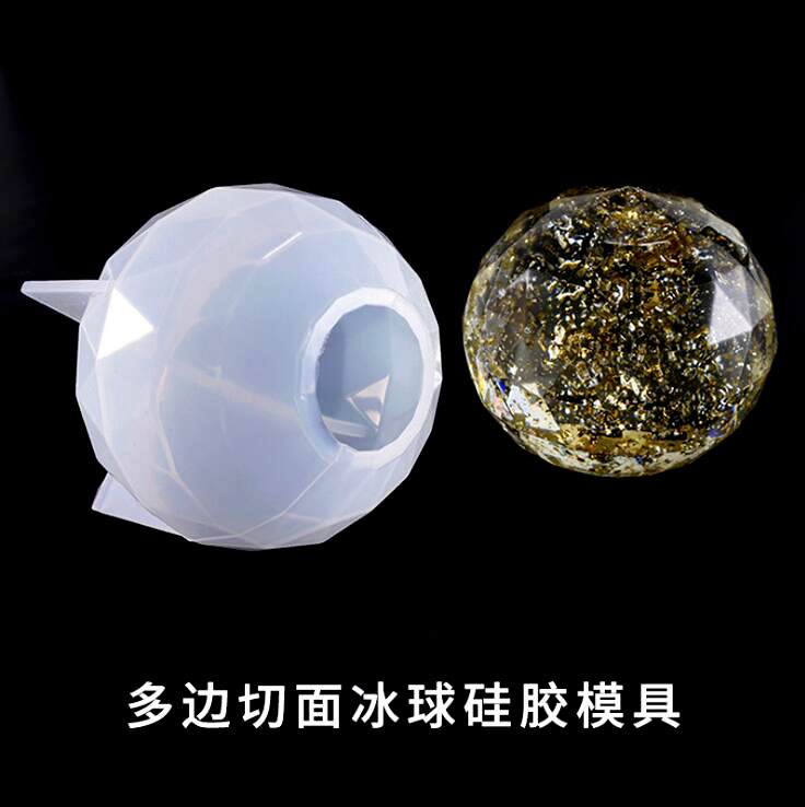 แม่พิมพ์ซิลิโคน เพชรกลม 245g 8.5*8 cm 006253