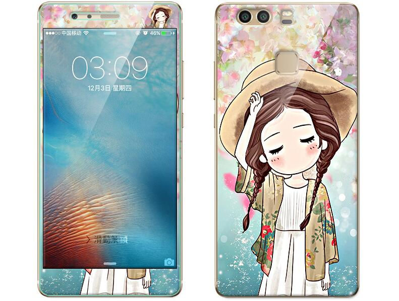 Case Huawei P9 / Pre-orde * เคส TPU ลายการ์ตูนน่ารักๆ + กระจกนิรภัย *