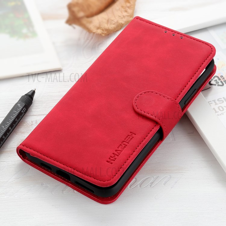 Case Huawei Nova 7 SE / Pre-order * KHAZNEH Retro Leather Wallet สไตล์กระเป๋า: 2 ช่องเสียบการ์ด + กระเป๋าเงินสด 1 *