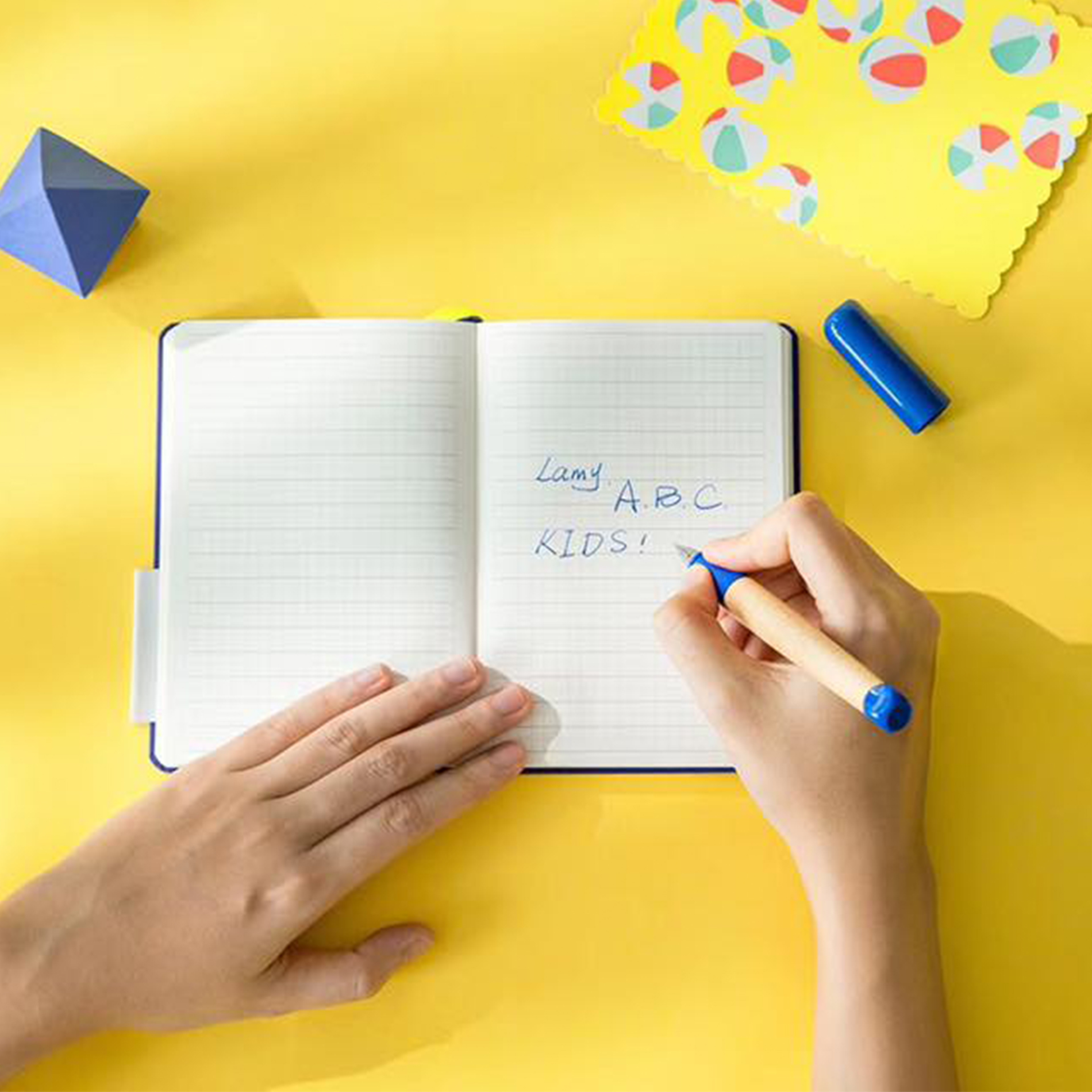 LAMY abc blue fountain pen