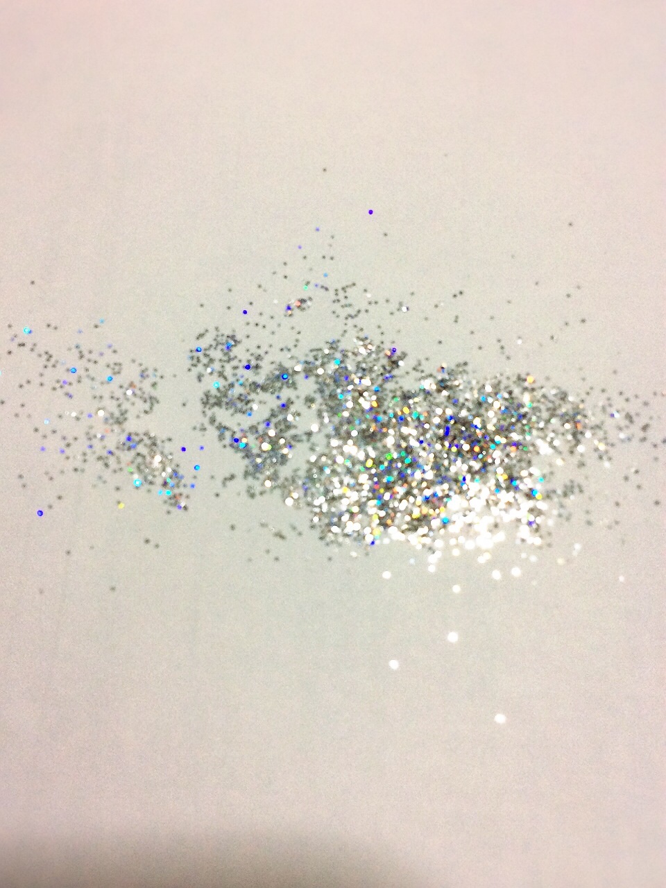 glitter สีเงิน 50g