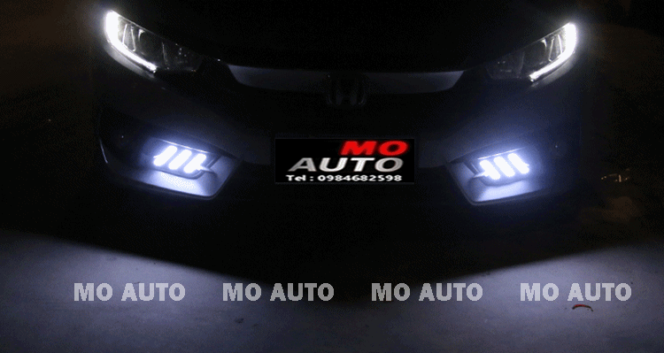 ไฟ Daylight CIVIC FC 2016-2018 ทรง Mastang Style