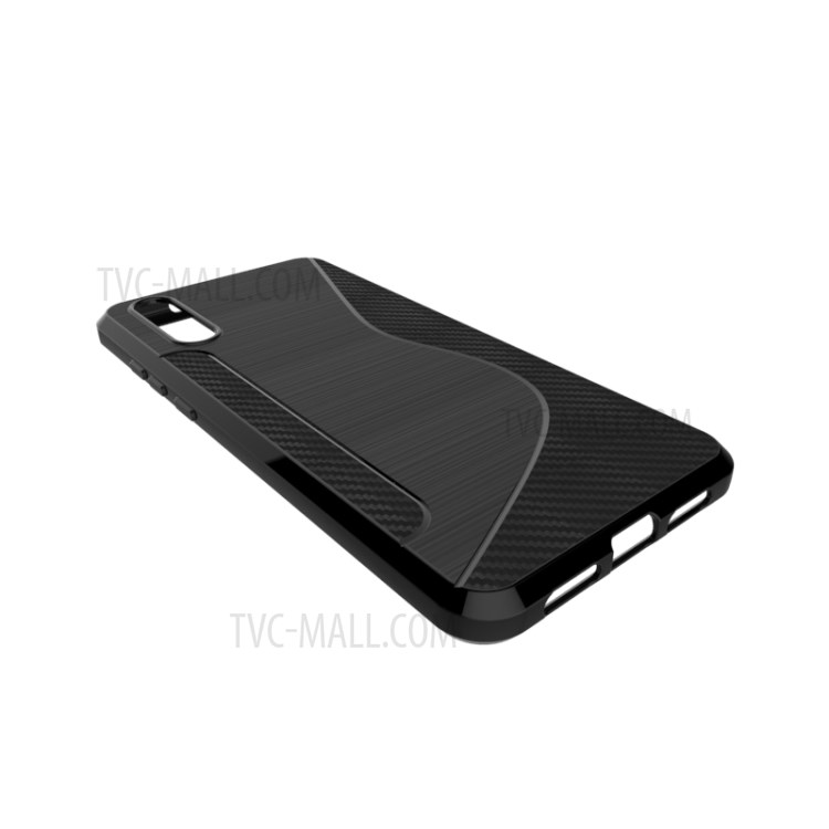Case Huawei P20 / Pre-order * คาร์บอนไฟเบอร์ Brushed S รวมพื้นผิวแปรงและคาร์บอนไฟเบอร์ 2 ชนิด *