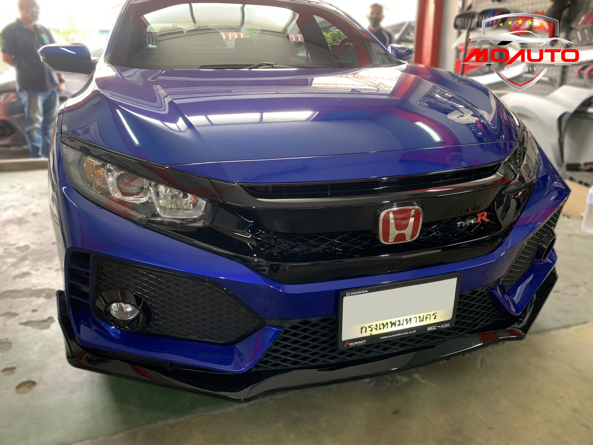 ชุดแต่ง TYPE-R สำหรับ CIVIC FC 2016-2021 (แบบเปลี่ยนกันชน)