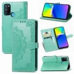 Case Realme C17/Realme 7i # Pre-Order * เคสพิมพ์ลายมันดาลานูน TPU + PU กระเป๋าสตางค์ *