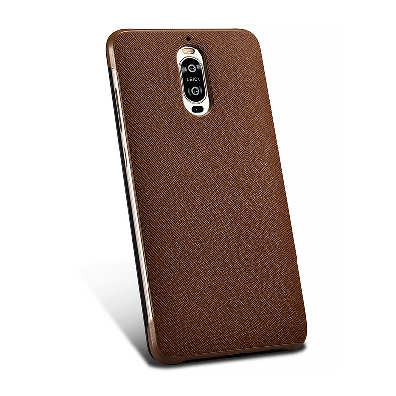 Case Huawei Mate 9 Pro / Pre-order * XOOMZ สมาร์ท หนังPU กากบาท handcrafted และสไตล์วินเทจ *