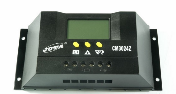 โซล่าชาร์จเจอร์ เครื่องควบคุมการชาร์จ หน้าจอ LCD - Solar Charge Controller 30A auto 12/24V