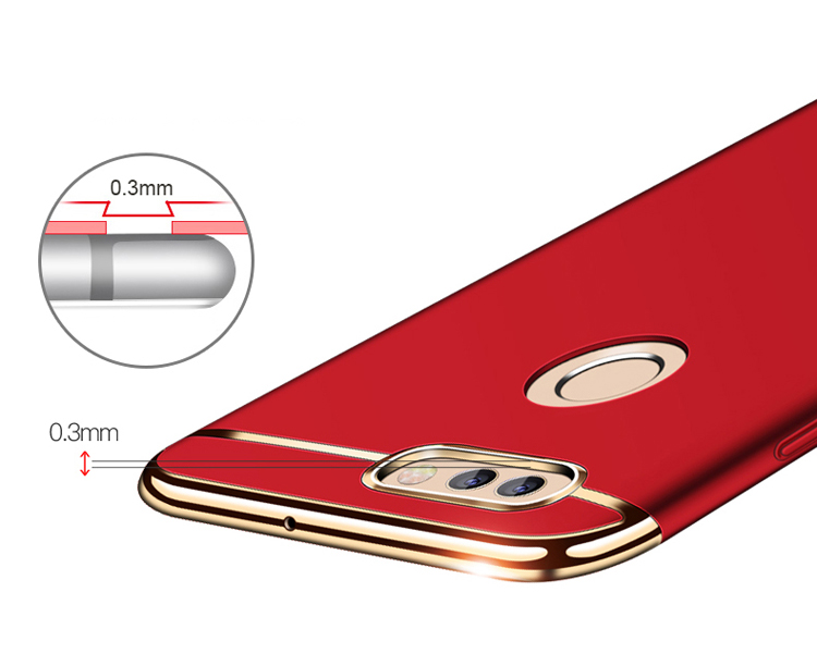 Case Huawei Y9 / Pre-order * 3-in-1 คุ้มครอง วัสดุโพลีคาร์บอเนตพรีเมี่ยม *