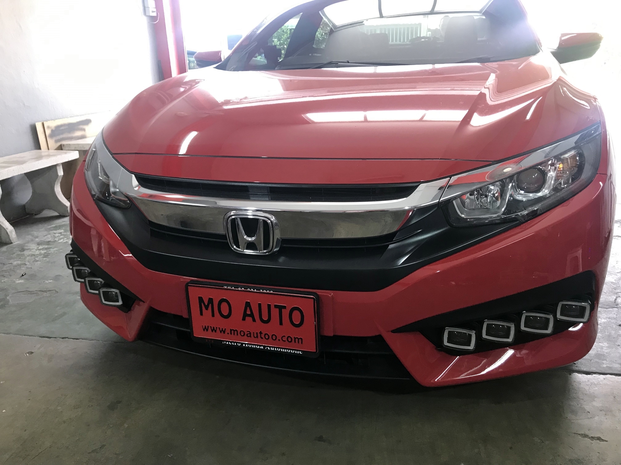 ไฟ Daylight CIVIC FC ทรง DUCATI STYLE 2016-2018