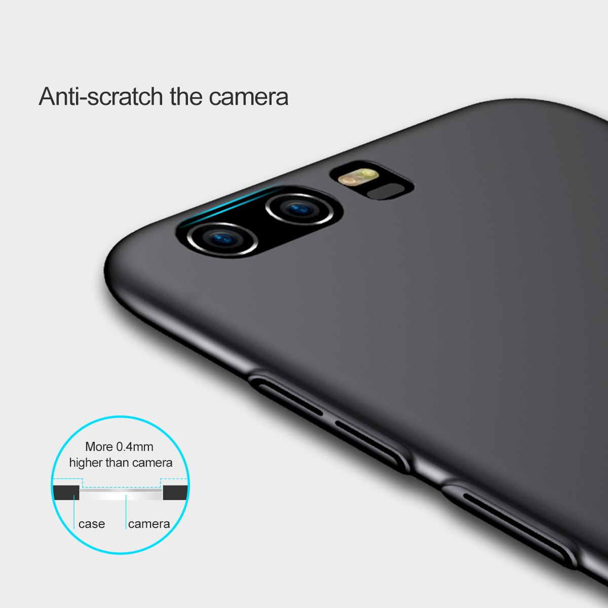 Case Huawei P10 Plus / Pre-order * BASEUS บางเฉียบ Matte Finish ปกแข็ง PC *