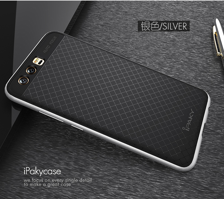 Case Huawei P10 Plus / Pre-order * IPAKY ชิ้นส่วนกันชน PC 2 ชิ้น + TPU *