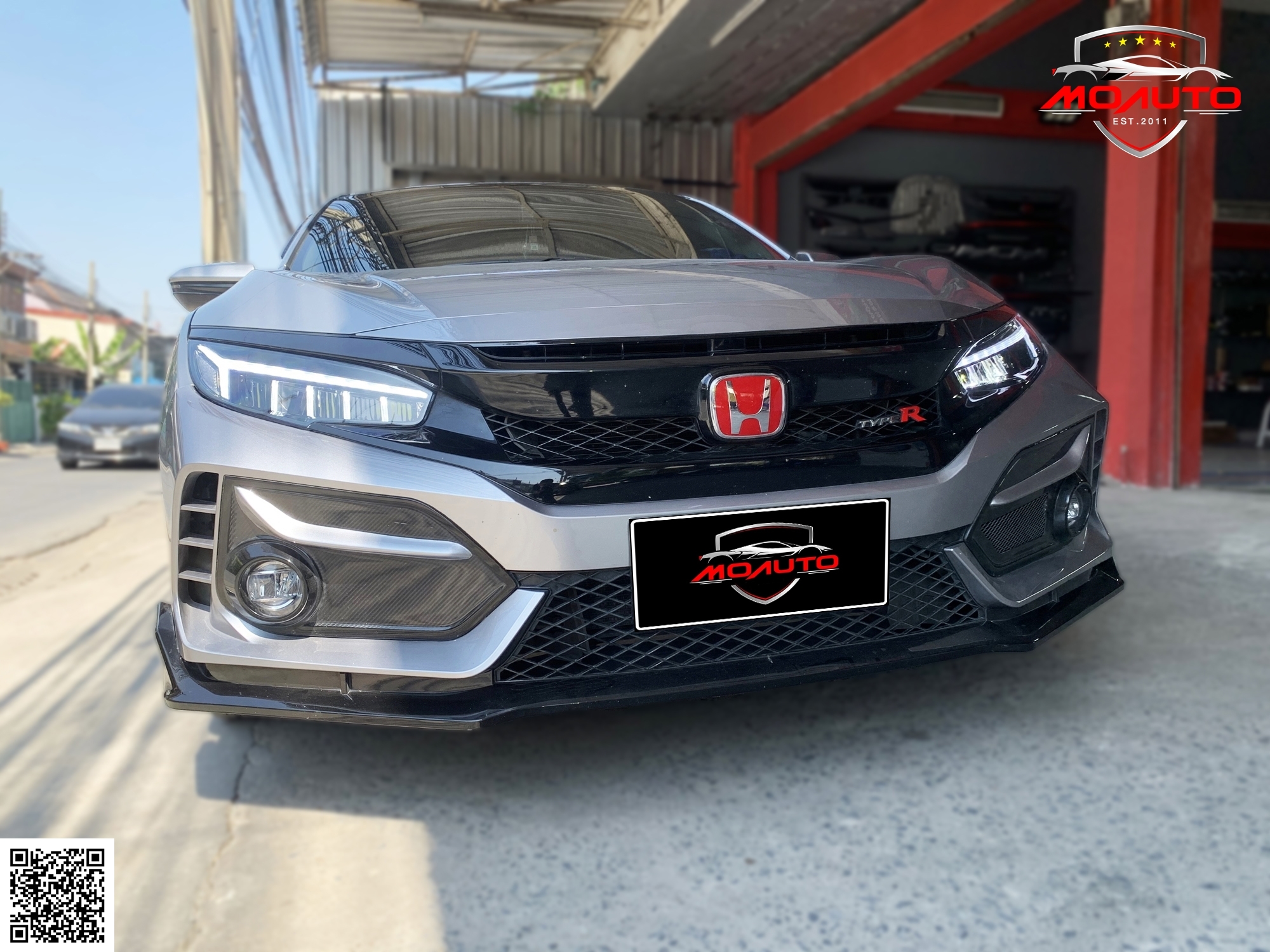 โคมไฟหน้า LED ทรง Audi Style CIVIC FC / FK 2016-2021