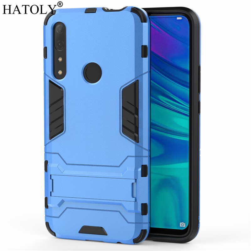 Case Huawei Y7p / Pre-Order *เคสแข็ง PC + TPU เลเยอร์คู่คุ้มครอง + ขาตั้ง *