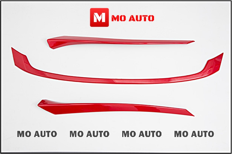 คิ้วกระจังหน้าแดง CIVIC FC / FK