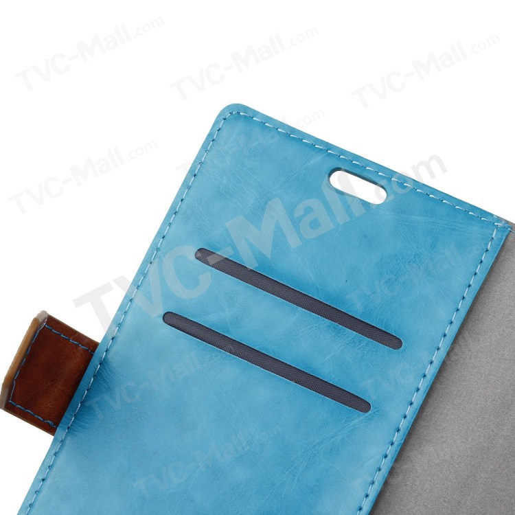 Case Huawei Y6 II / Pre-order * เคสผิวหนังม้า การออกแบบสีทูโทน *