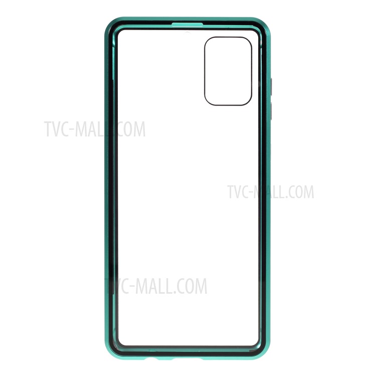 Case Samsung Galaxy A71 / Pre-order * เคสกระจกสองด้าน + การดูดซับแม่เหล็กกรอบโลหะปกที่ไม่ซ้ำกัน *