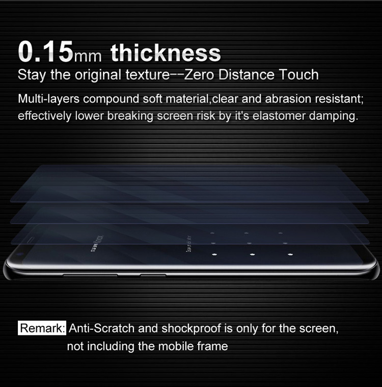 ฟิล์มกันรอย Huawei Mate 10 Pro / Pre-order * IMAK ซอฟท์ไฮโดรเจลที่ชัดเจนฟิล์ม ขนาดเต็มหน้าจอ *