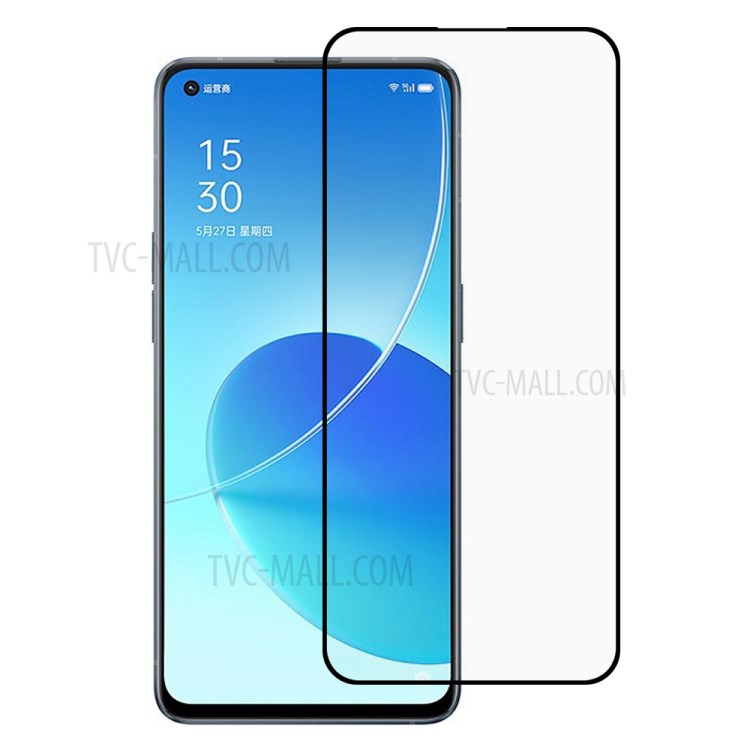 กระจกกันรอย OPPO Reno6 5G # Pre-Order * ผลิตจากแก้วแท้ ผ่านกรรมวิธีทางเคมี กระบวนการพิมพ์ไหมทำให้ฟิล์มสวยขึ้น *