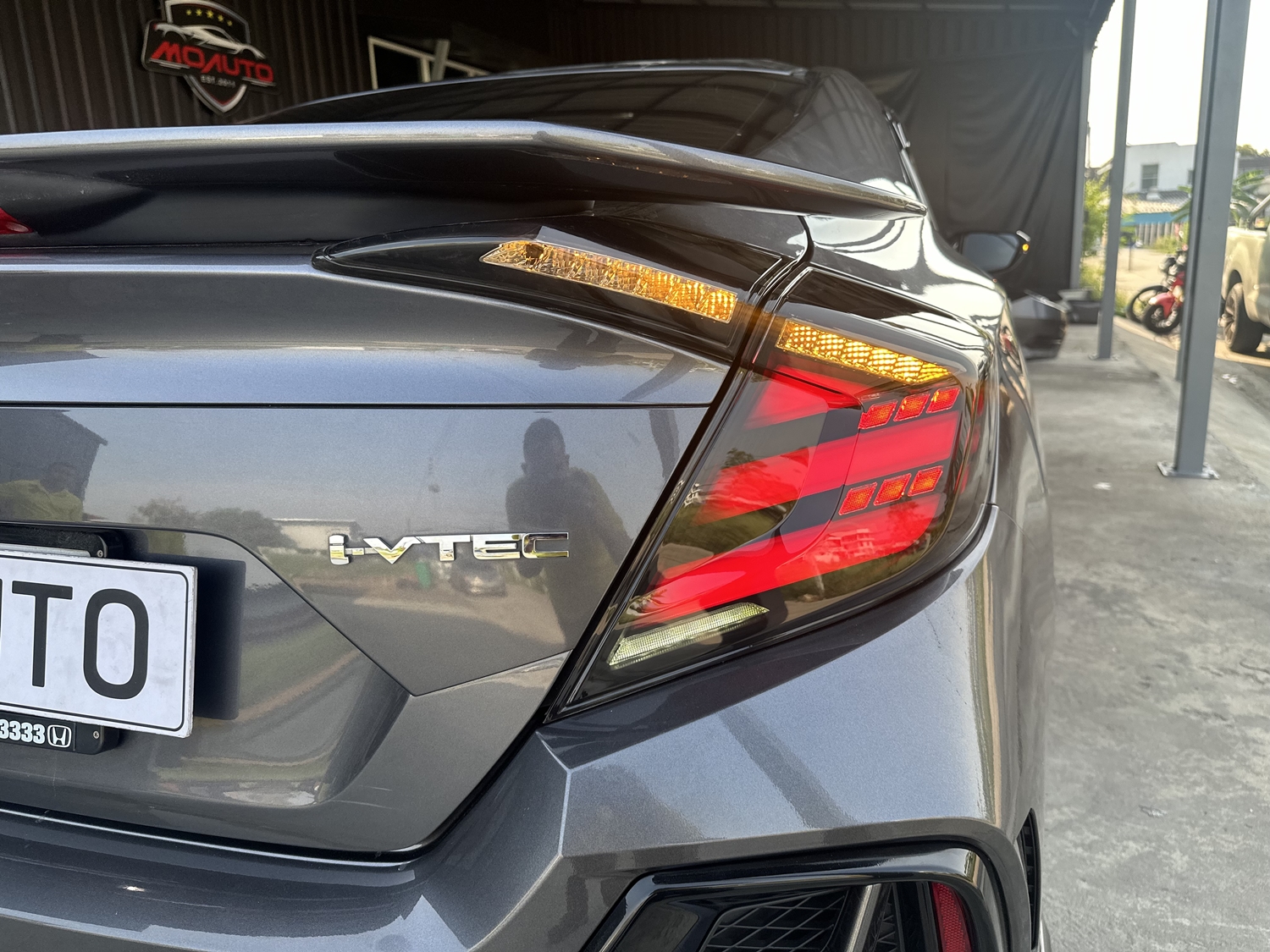 ไฟท้าย FULL LED ทรง MUGEN CIVIC FC 2016 - 2021