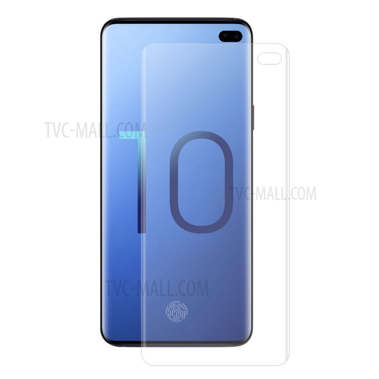 ฟิล์มกันรอย Samsung Galaxy S10 Plus / Pre-Order * PRINCE แบบเต็มหน้าจอ 3D วัสดุ PET นุ่มและทนทาน *