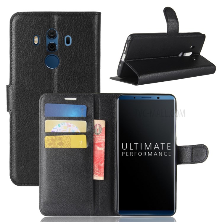 Case Huawei Mate 10 Pro / Pre-order * เคสผิวลิ้นจี่เคสหนัง ช่องใส่การ์ด 3 ช่อง *