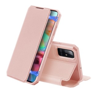 Case Samsung Galaxy A71 / Pre-order * DUX DUCIS นี้มีสไตล์ธุรกิจที่เรียบง่ายและโครงสร้างที่บางเฉียบ หนัง PU มันวาว *