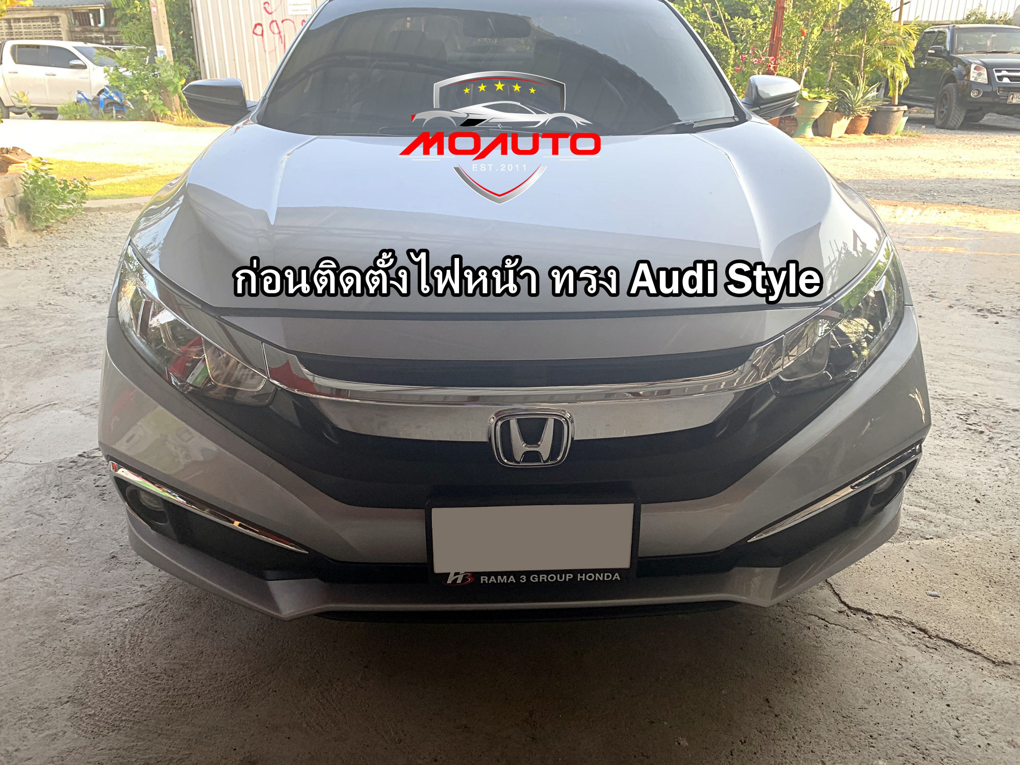 โคมไฟหน้า LED ทรง Audi Style CIVIC FC / FK 2016-2021