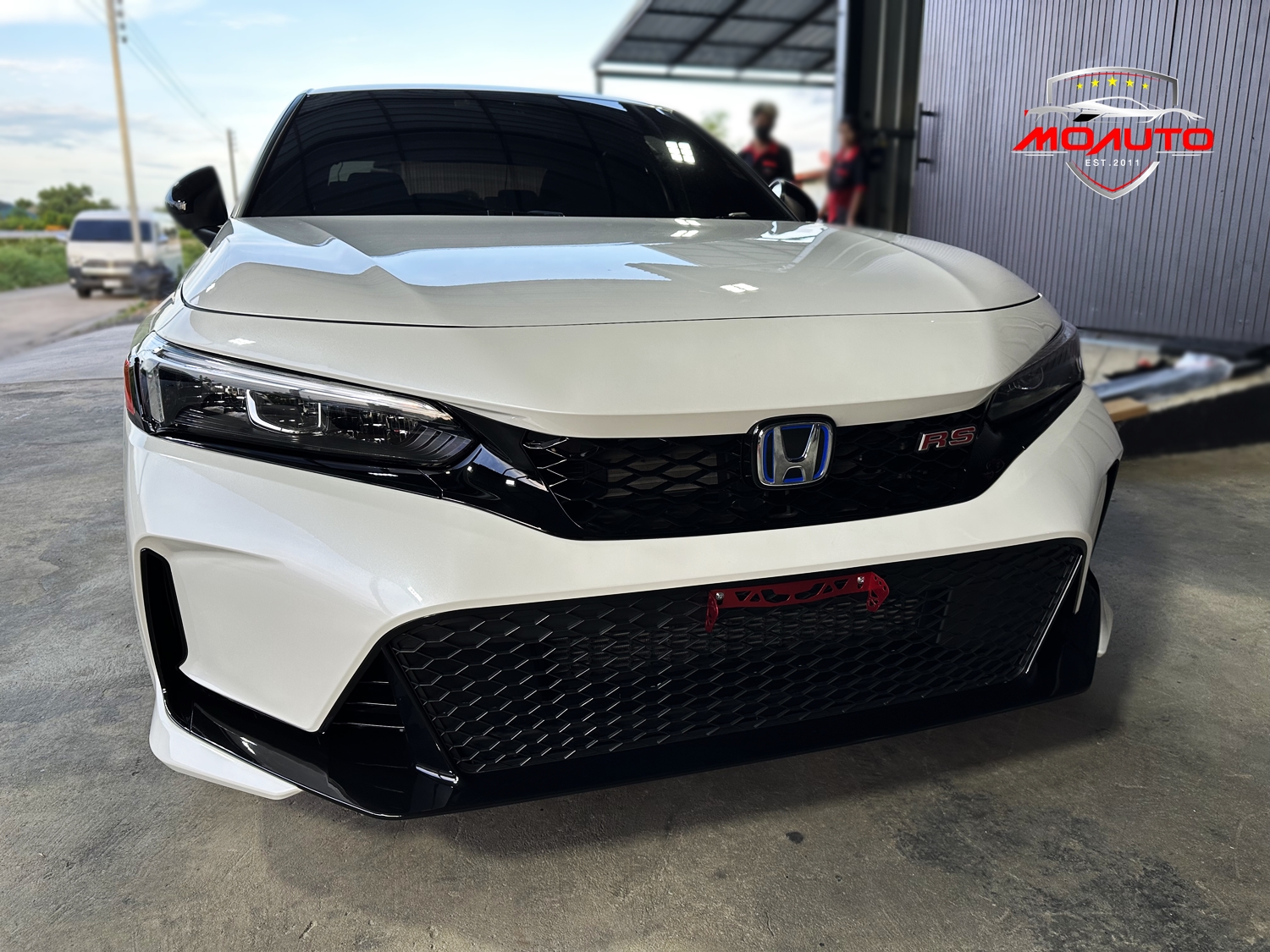 ชุดแต่งกันชนหน้า ทรง TYPE-R สำหรับ CIVIC FE