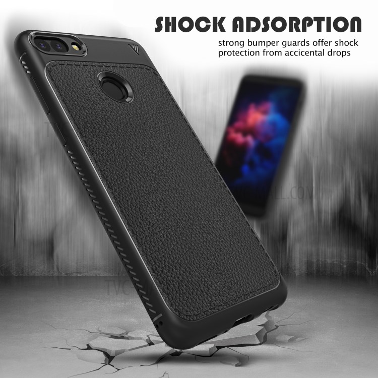 Case Huawei Y9 / Pre-order * IVSU วัสดุ TPU คุณภาพสูงพร้อมผิวเคลือบหนัง PU *