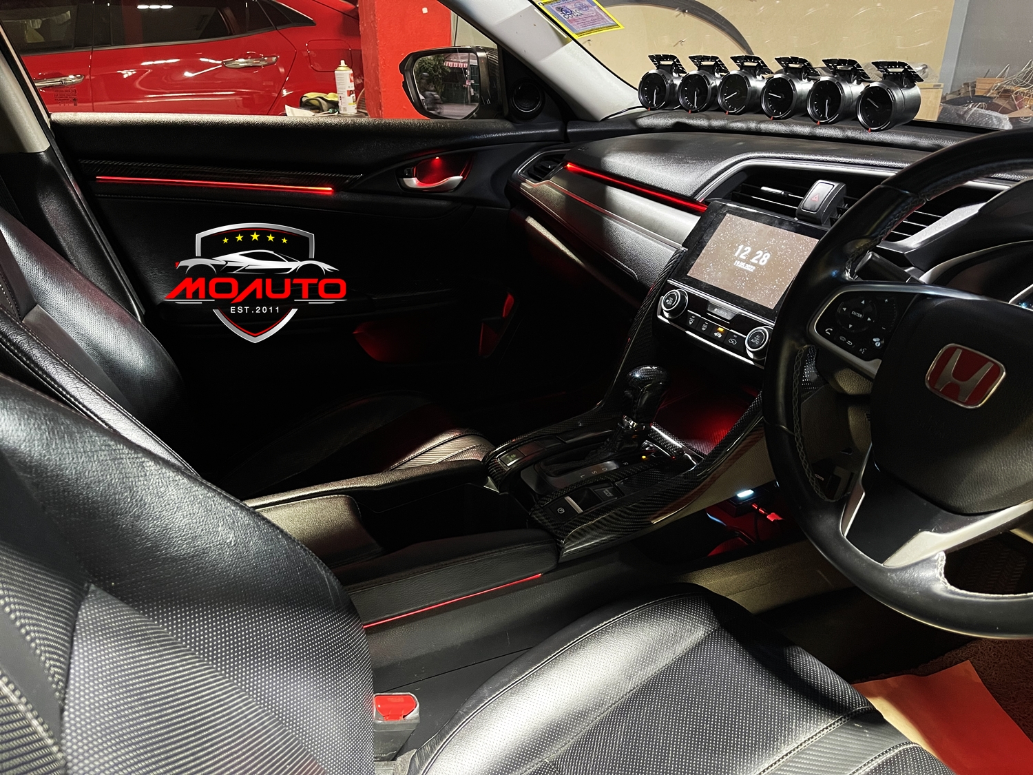 ไฟ Ambient light ตรงรุ่น V1 CIVIC FC / FK