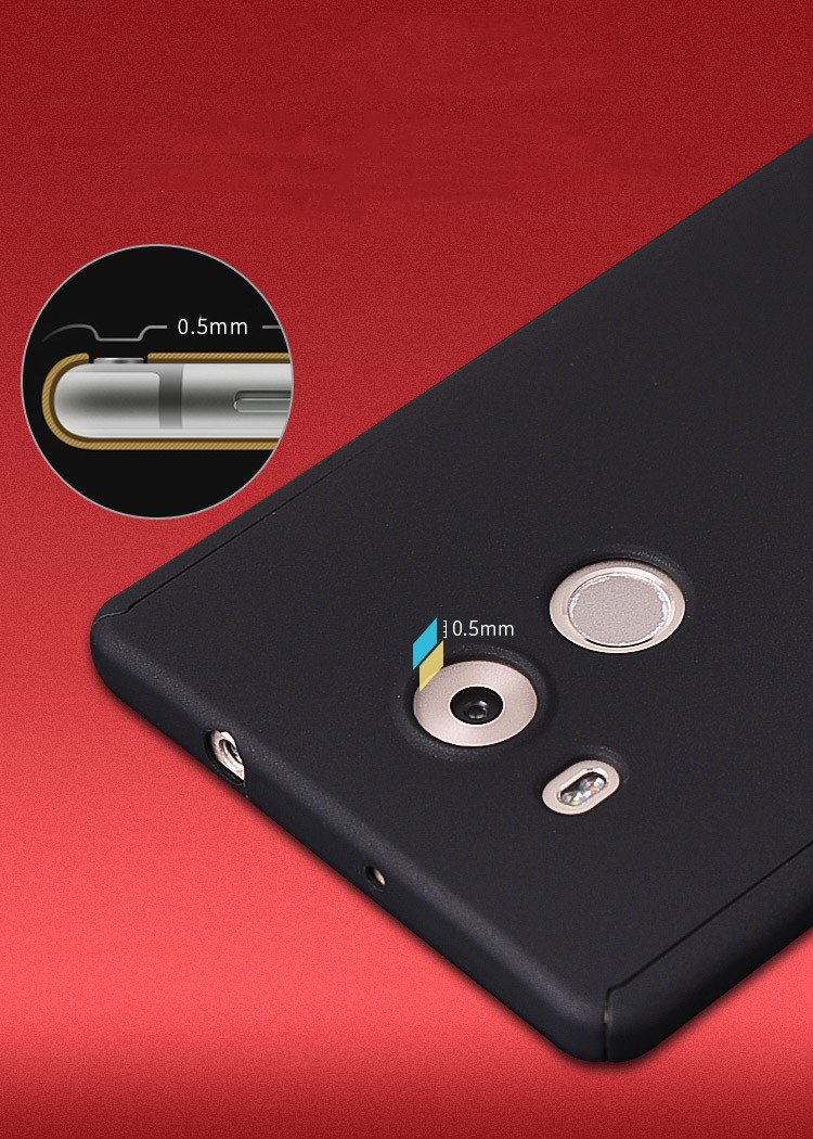 Case Huawei Mate 8 / Pre-order * เคสป้องกันมีฝาครอบเต็ม 360 องศา + กระจกนิรภัย *