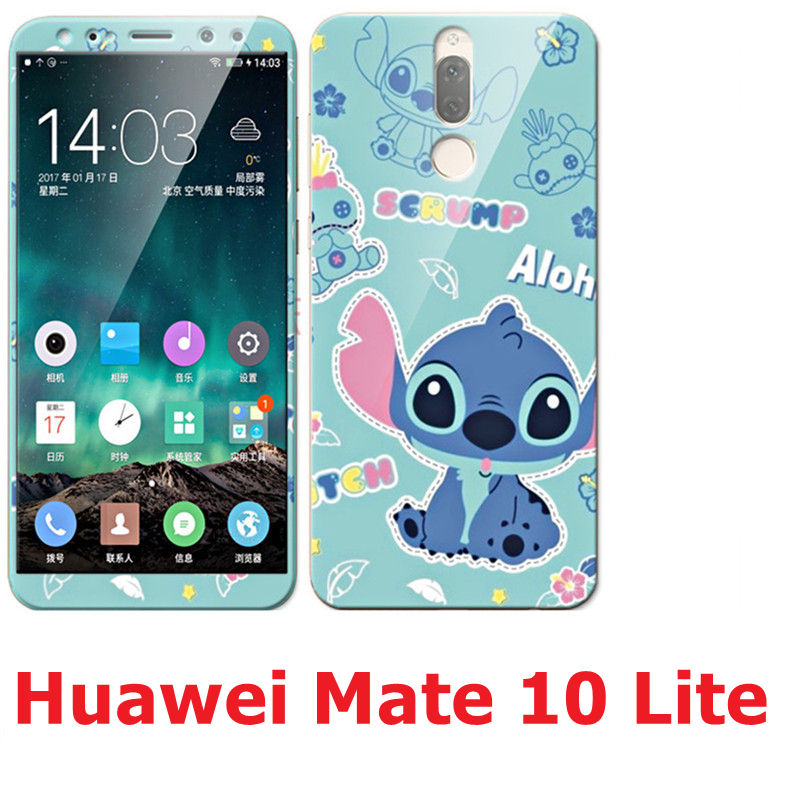 Case Huawei nova 2i / Pre-order * เคส TPU ลายการ์ตูนน่ารักๆ + กระจกนิรภัย *