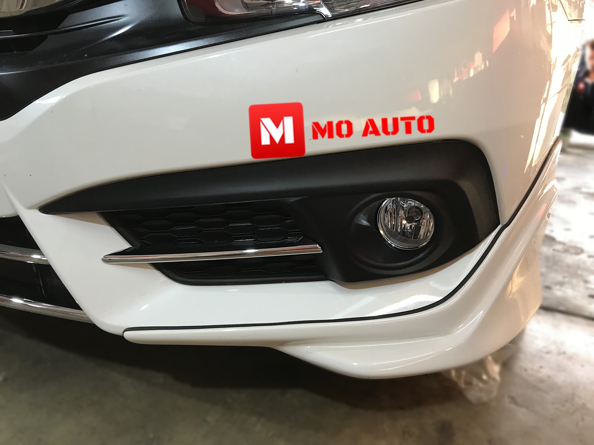 คิ้วฝาครอบไฟตัดหมอกโครเมียมหน้า หลัง CIVIC FC