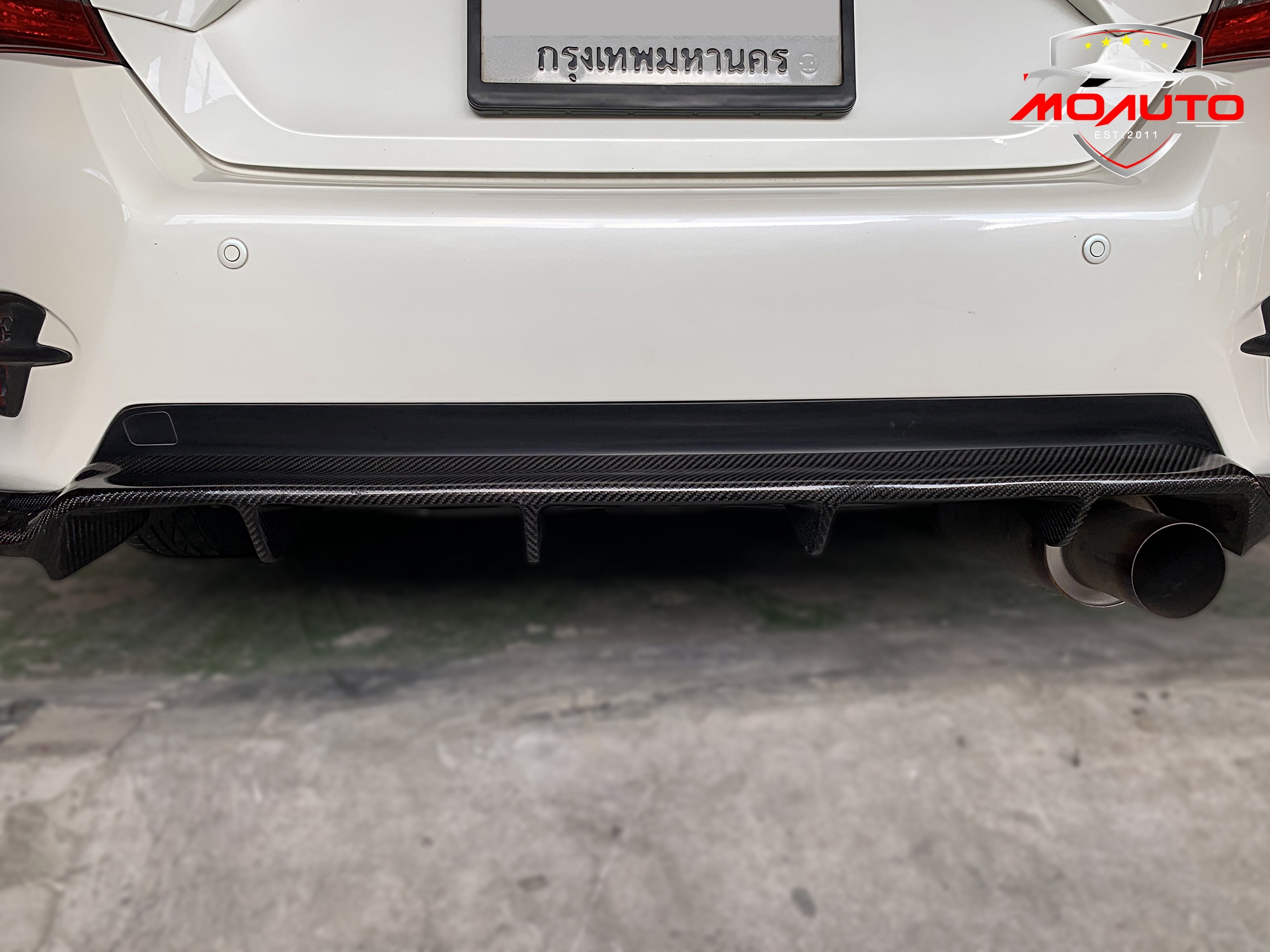 ดิฟฟิวเซอร์หลังคาร์บอนแท้ แบบเต็ม พร้อมปีกข้างFC / FC MC