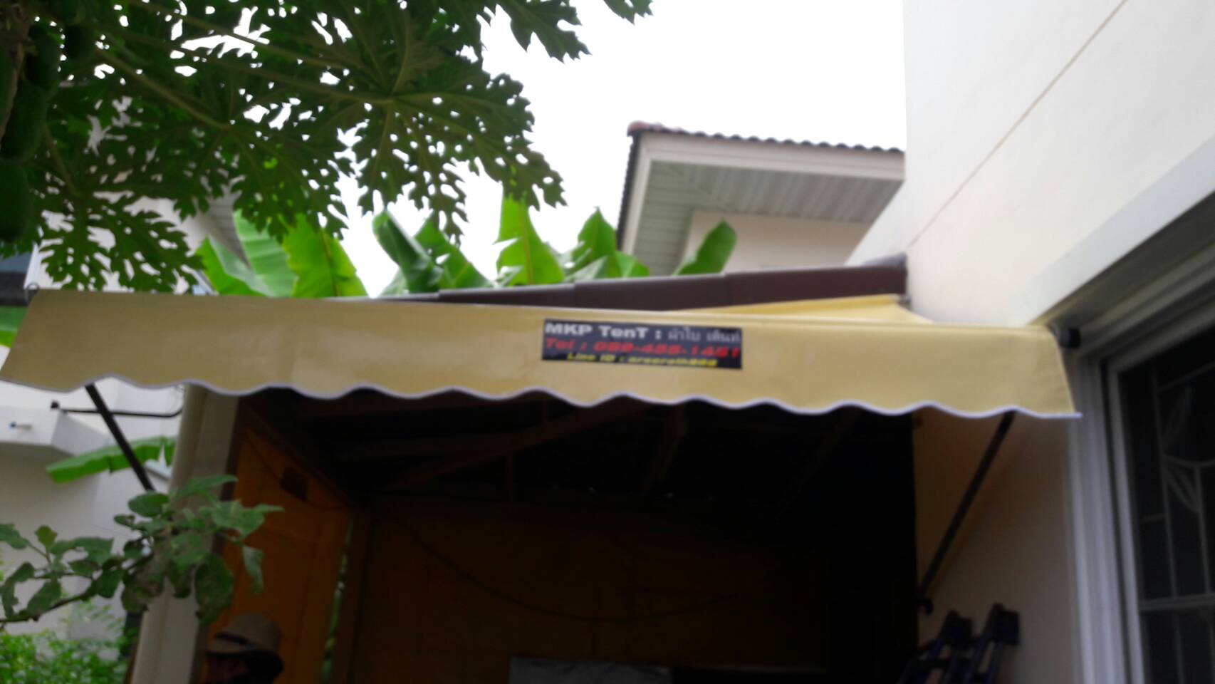 ผ้าใบชักรอก กว้าง 6เมตร สูง 5มตร (ไม่รวมเสาค้ำ) กันสาดผ้าใบ ชักรอกผ้าใบ ผ้าใบม้วนขึ้นลง ผ้าใบม้วนเก็บได้ ผ้าใบตลาดนัด มีทุกสี 6m x 5m