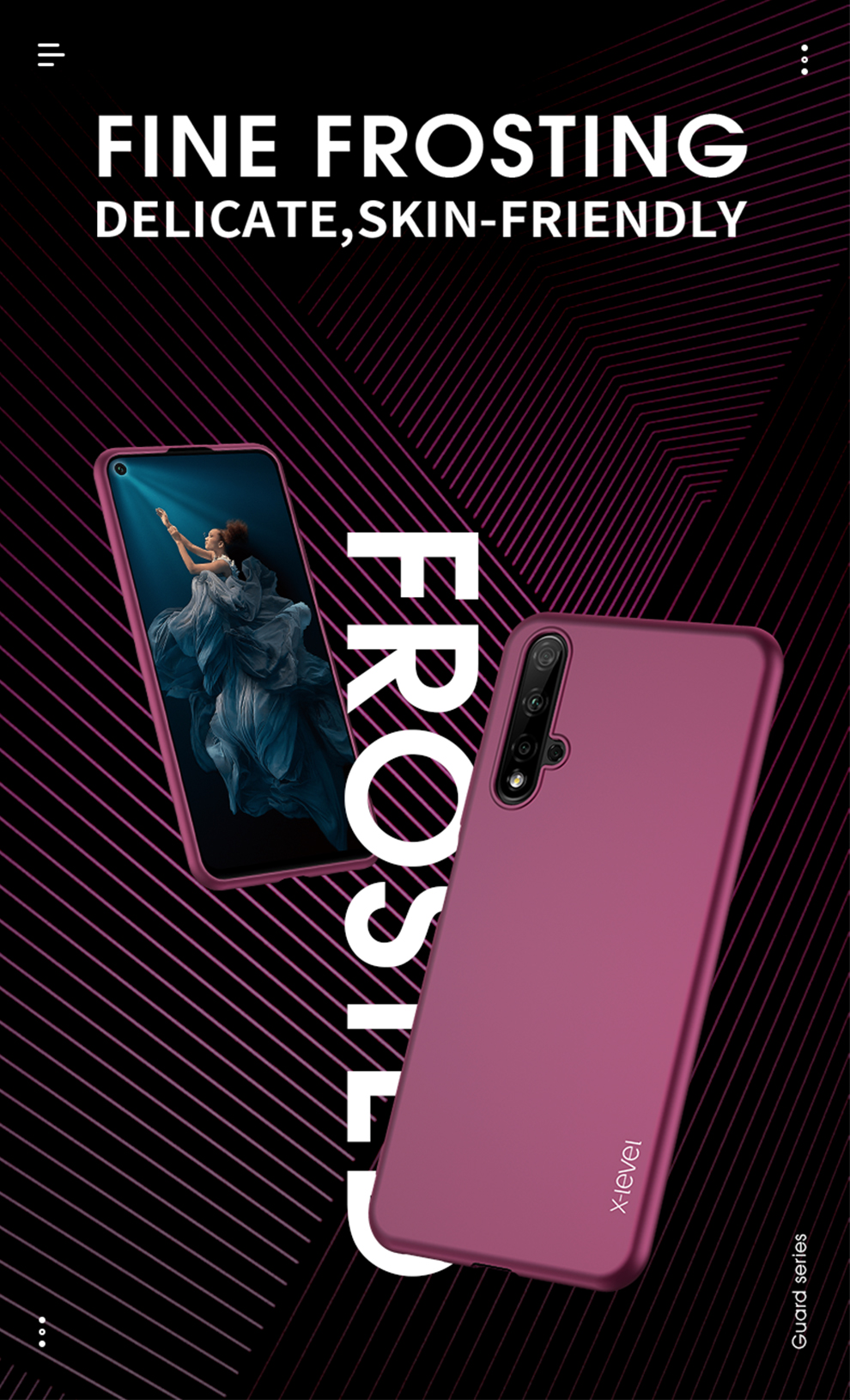 Case Huawei Nova 5T / Pre-order * X-LEVEL Guardian Series Matte TPU *