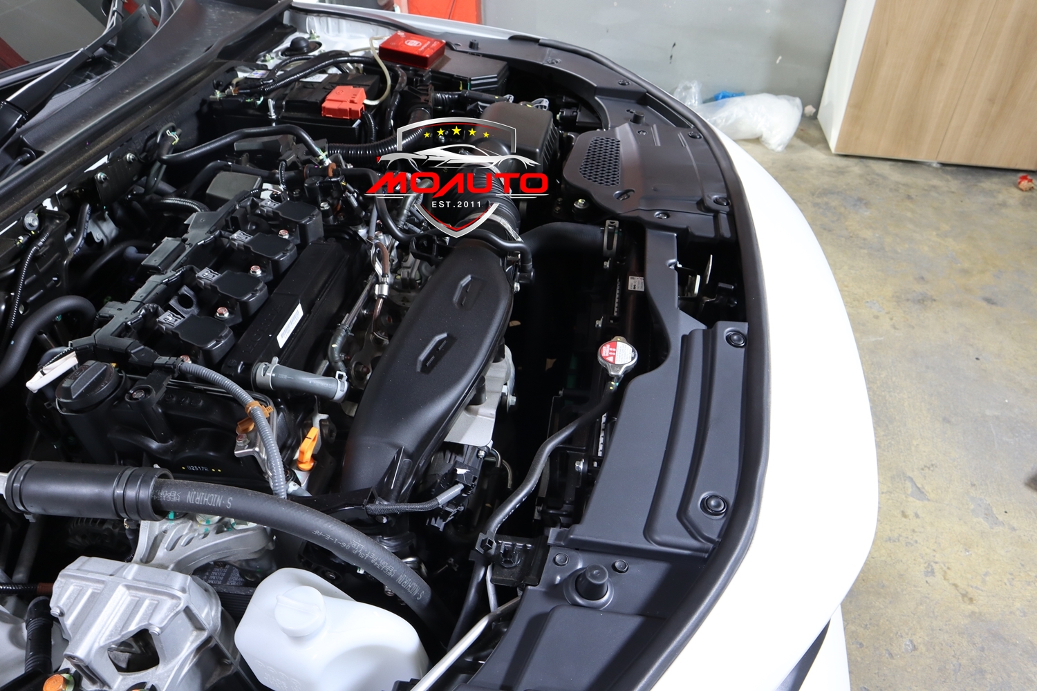 แผ่นปิดข้างเครื่อง 6 ชิ้น สำหรับ CIVIC FE 1.5 TURBO เท่านั้น